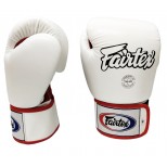 Детские боксерские перчатки Fairtex (BGV-1 White/red)